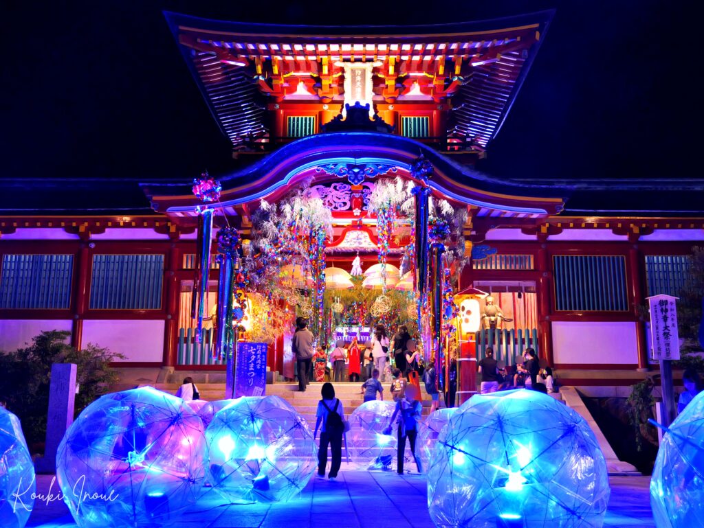 「防府天満宮の七夕祭り」のシネマチックエモ動画 2026年｜山口県防府市